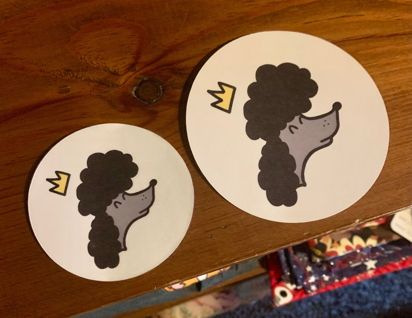 Sassy Poodle Sticker | Dad Sticker | Dog Mom Sticker | Poodle Lover | Cute Sticker | Queen