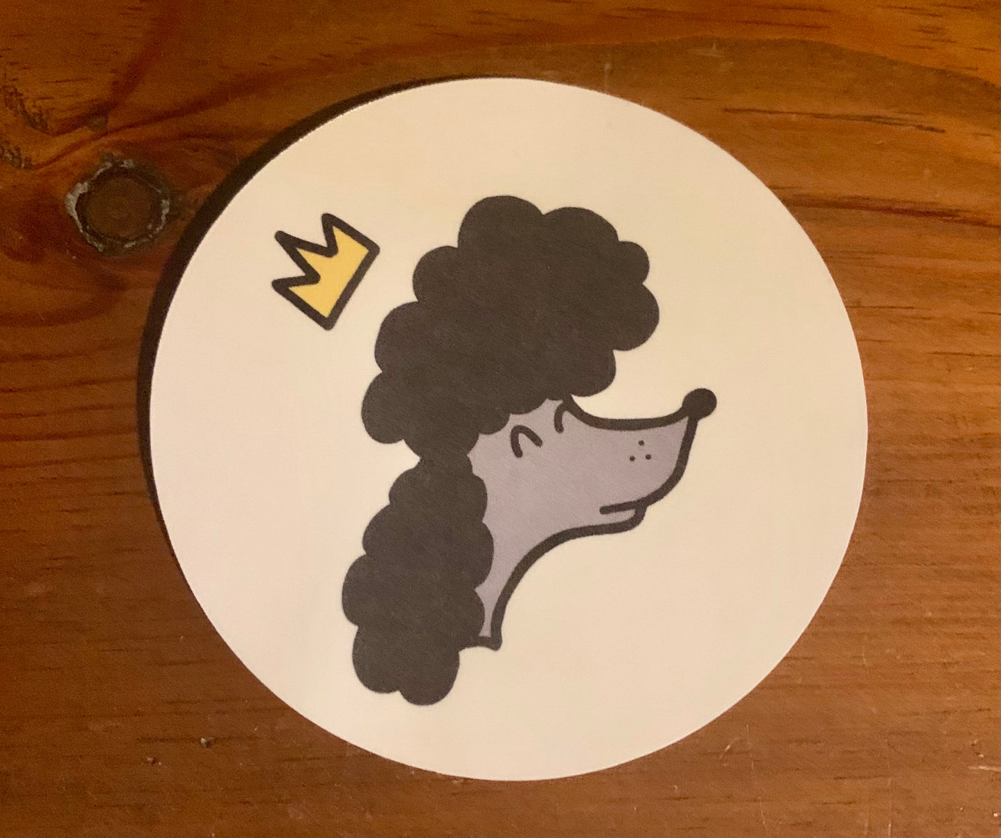 Sassy Poodle Sticker | Dad Sticker | Dog Mom Sticker | Poodle Lover | Cute Sticker | Queen