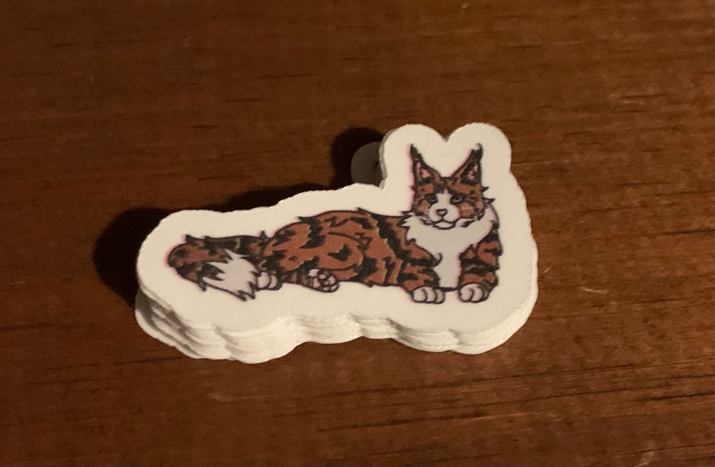 Maine Coon Sticker | Dad Sticker | Cat Dad Sticker | Mom Sticker