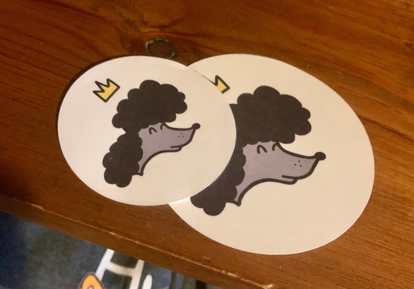 Sassy Poodle Sticker | Dad Sticker | Dog Mom Sticker | Poodle Lover | Cute Sticker | Queen
