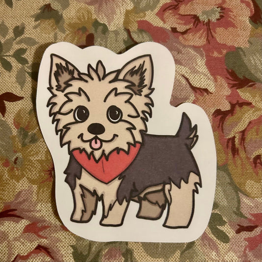 Yorkie Dog Sticker | Dog Mom | Dog Dad | Collector